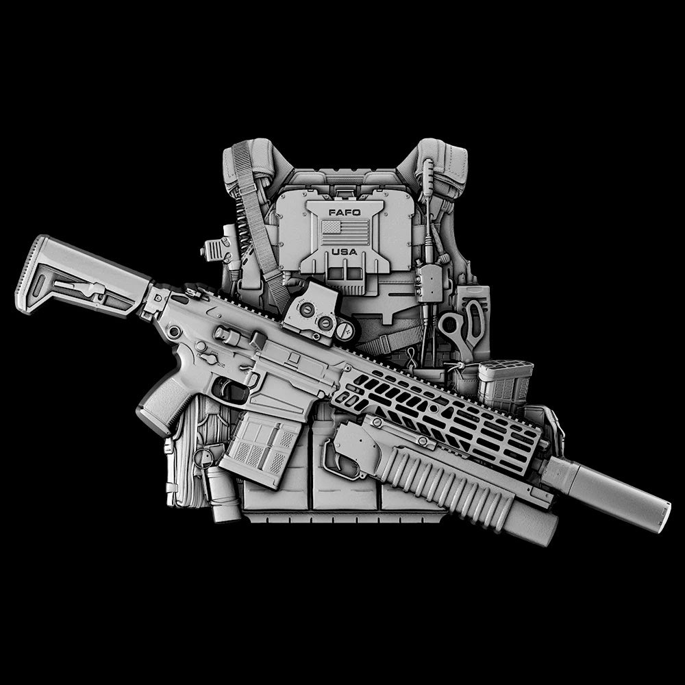 Spectres Mint 2026 USA Bulletproof Vest Shaped 2 oz Silver