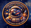 Exploring the Stars - 5oz Copper Round
