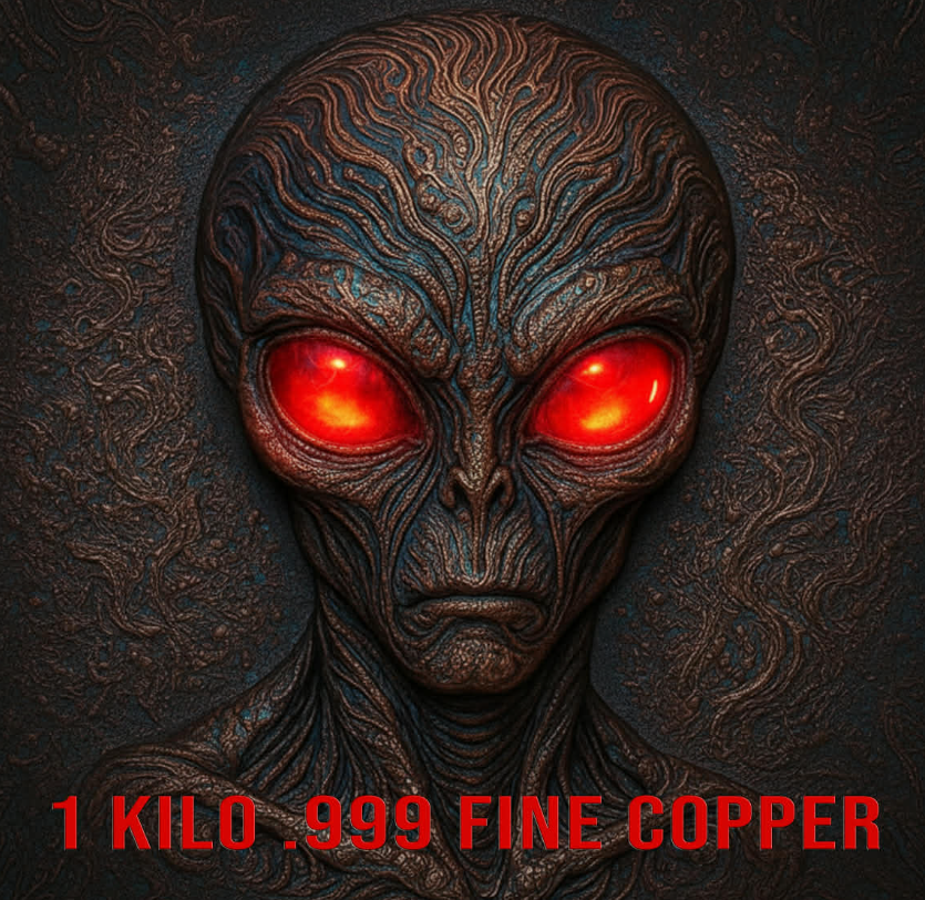 Alien UHR 1 Kilo Copper Medal