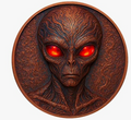 Alien UHR 1 Kilo Copper Medal