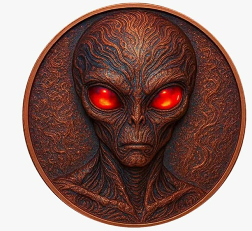 Alien UHR 1 Kilo Copper Medal