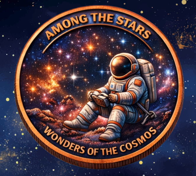 Exploring the Stars - 5oz Copper Round