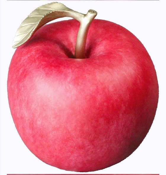 Cameroon "Most Realistic Apple" 400 gram Copper Coin