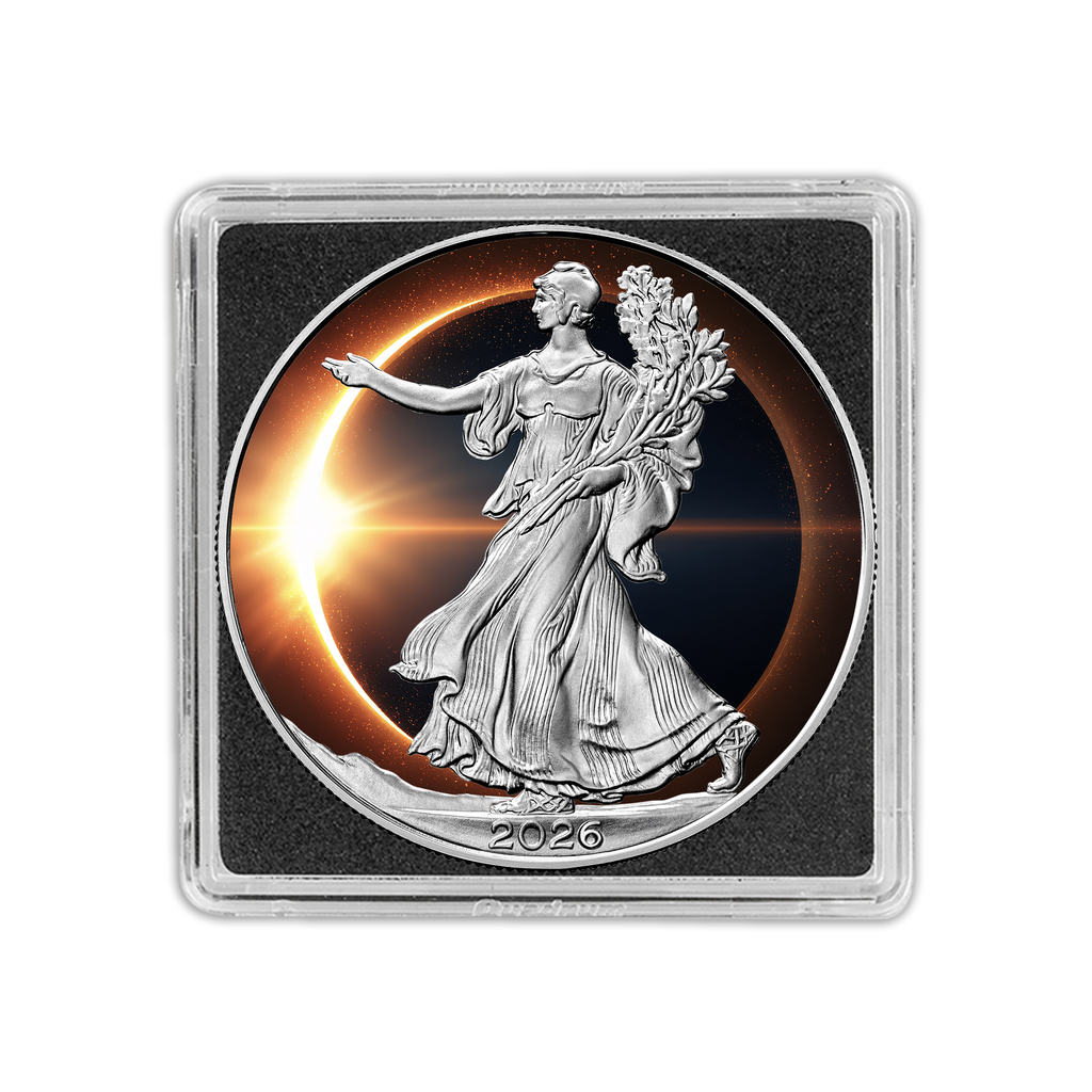 2026 U.S. Silver Eagle - Solar Eclipse Edition 1 oz