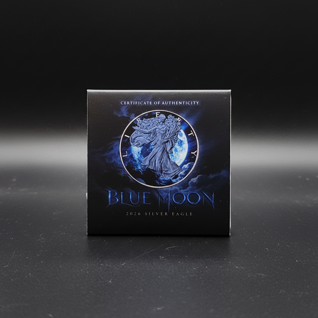 2026 American Silver Eagle - Blue Moon Edition 1oz Silver