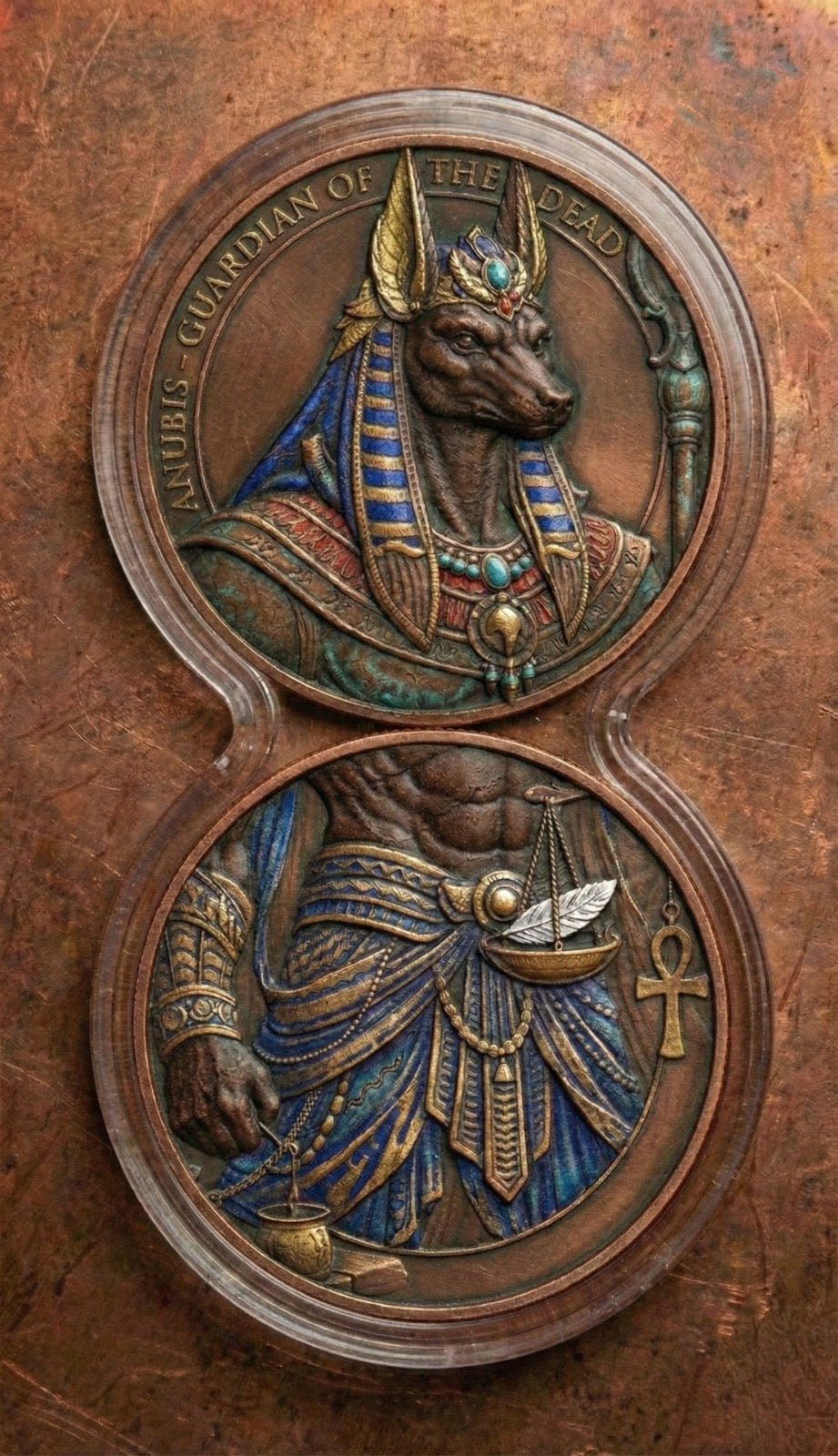 2026 Anubis Infinity Medals 2-1oz Copper