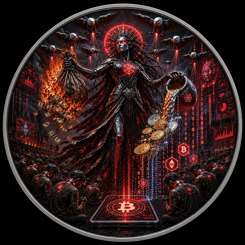 2026 U.S. Eagle Digital Tyranny Edition 1 oz Silver Coin