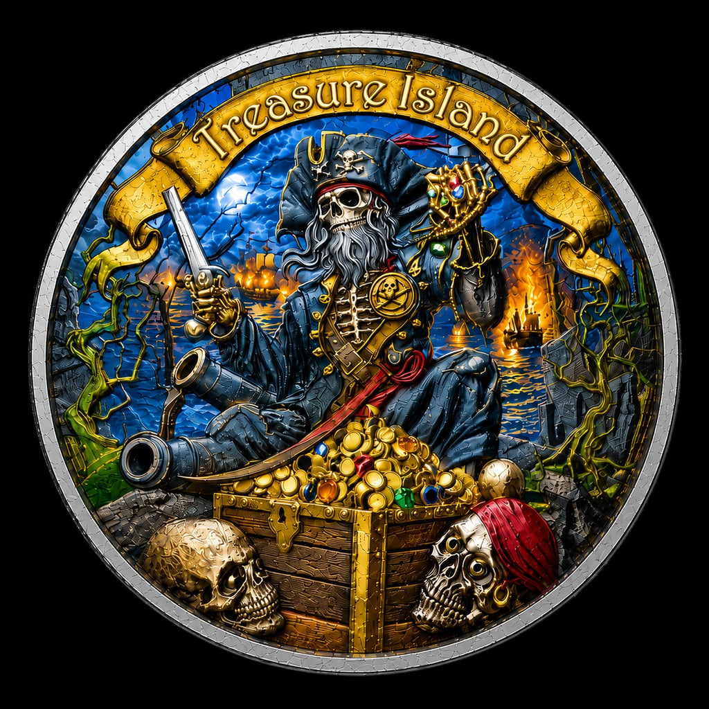 2026 Niue Treasure Island - Deadman's Last Plunder 1 oz Silver Coin