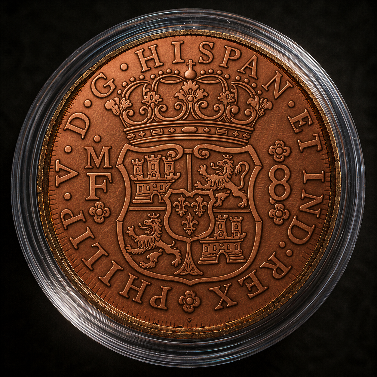 Treasure Map Pirate 1 AVDP oz Copper Round | CCB Exclusive