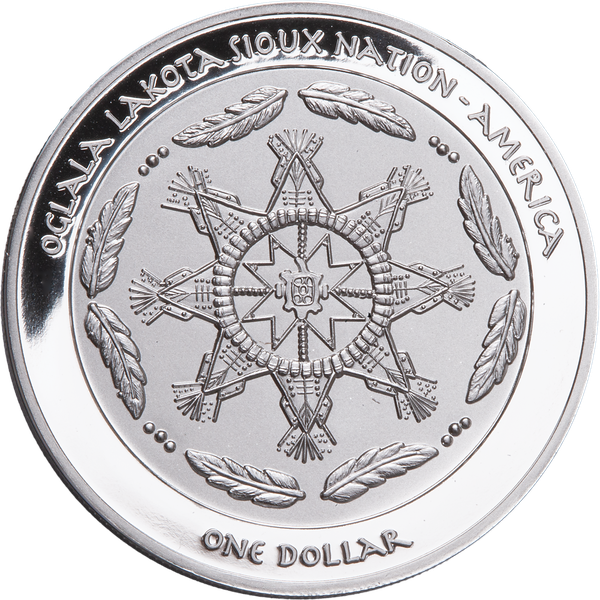 2025 Sioux Nation Eagle & Sun 1 oz Silver Coin NGC PF 70 UCAM