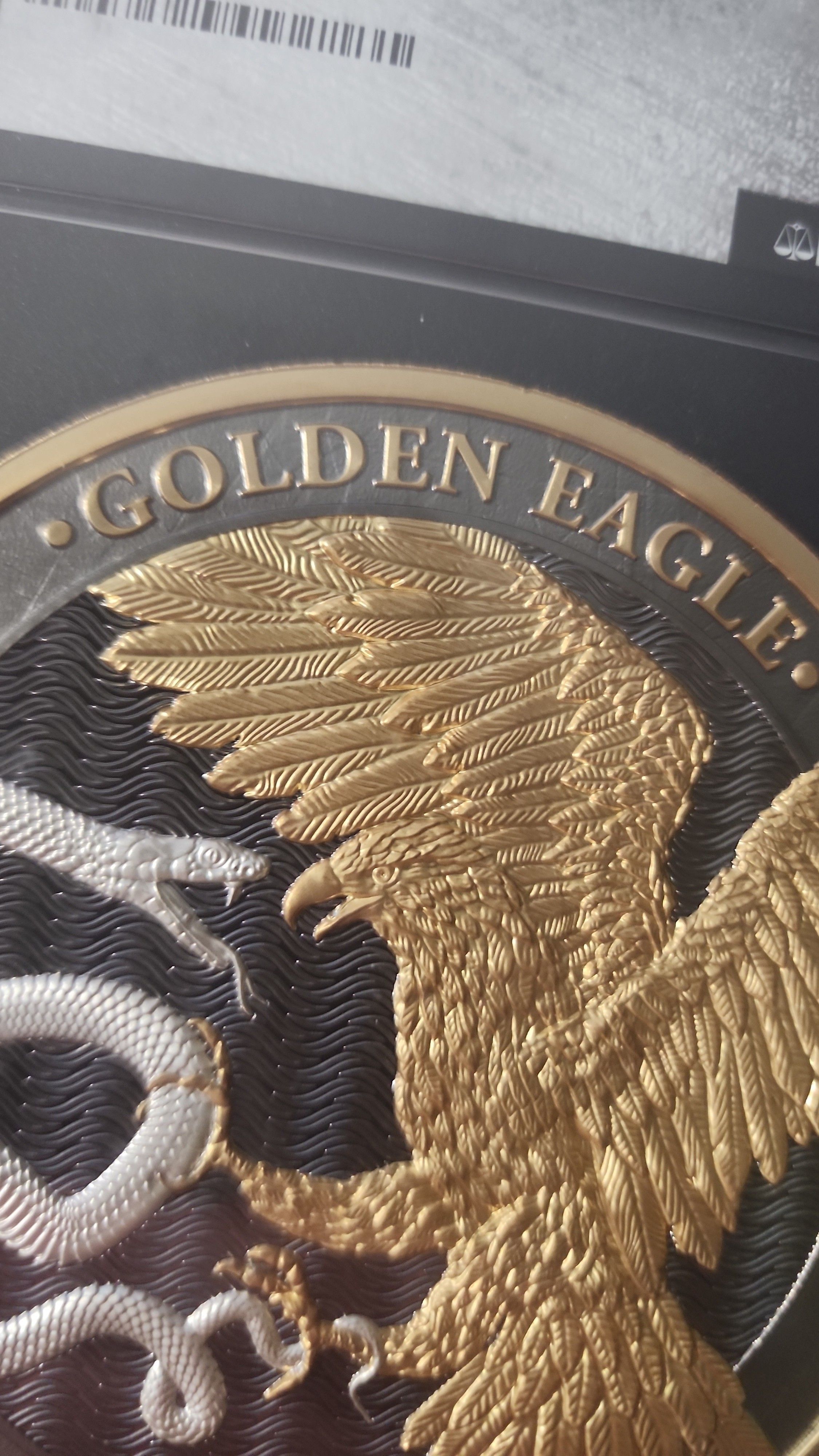 2025 NGC MS70 Malta Golden Eagle KILO - 100 Minted