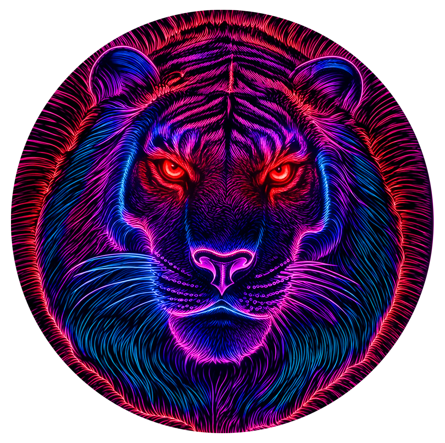 2025 Nature Tiger - TigerPunk Edition 5oz Copper Round