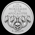 The Four Horsemen of the Apocalypse 4 x 3g Silver Medal Set
