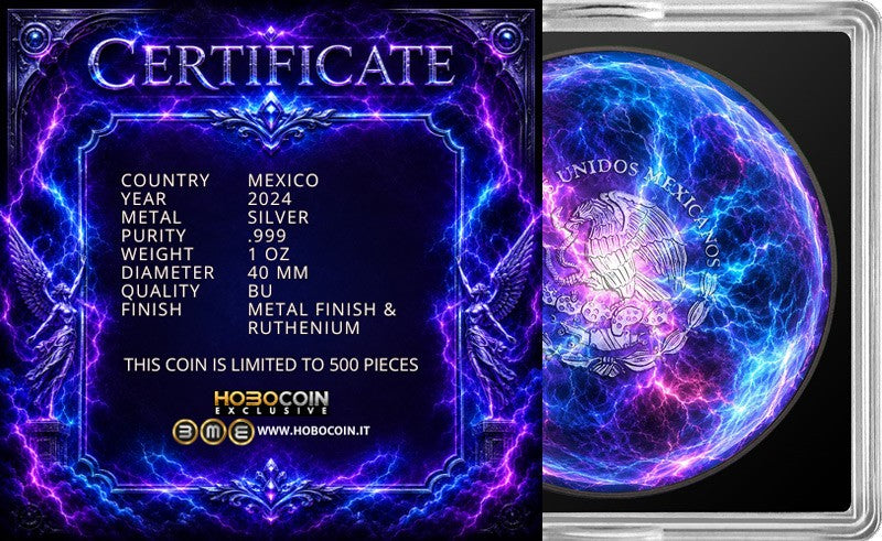2024 Mexico Plasma Libertad 1 oz Silver Coin