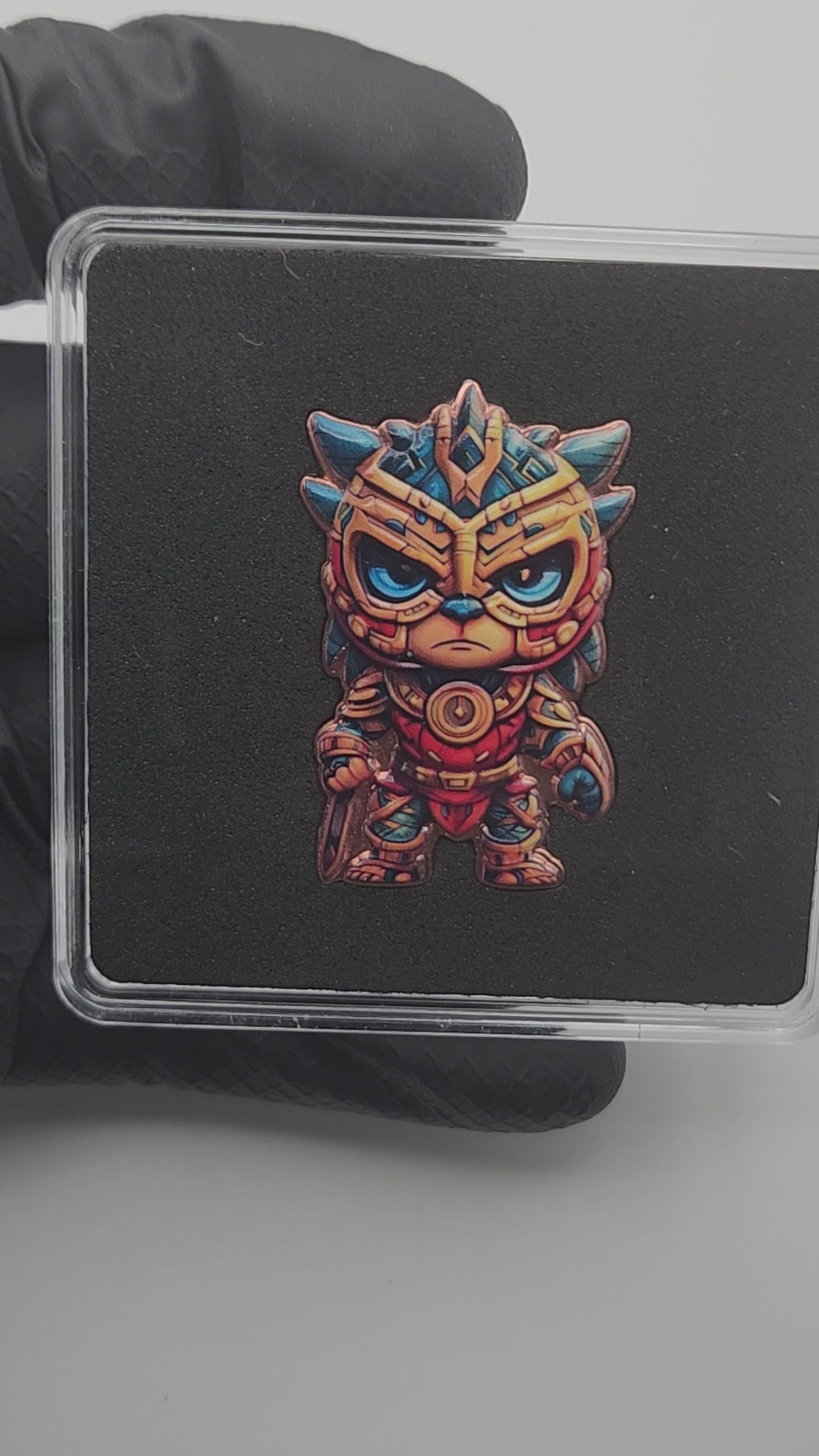 Aztecito Warrior 1 oz Copper Medal