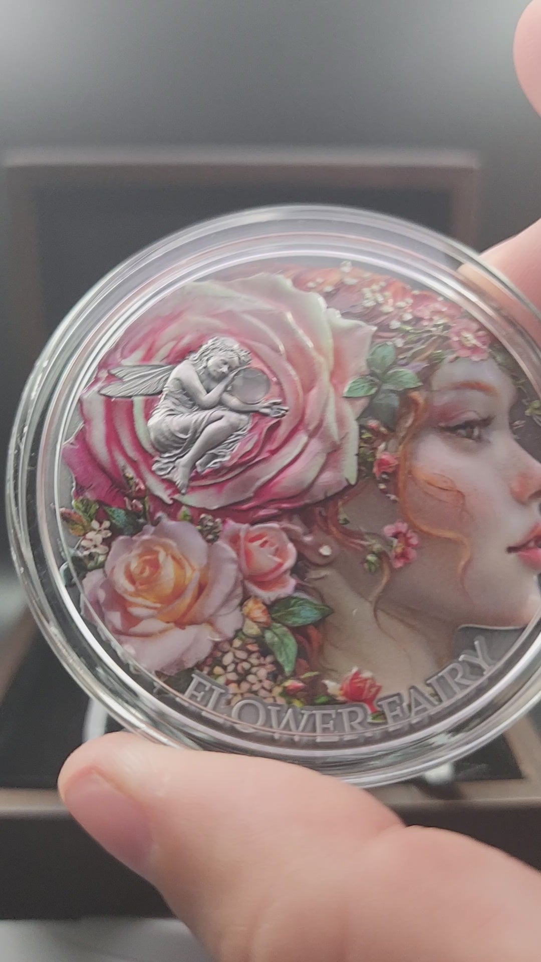 2026 Cameroon Nature Spirits Series Flower Fairy 2 oz Silver Coin 500 Mintage