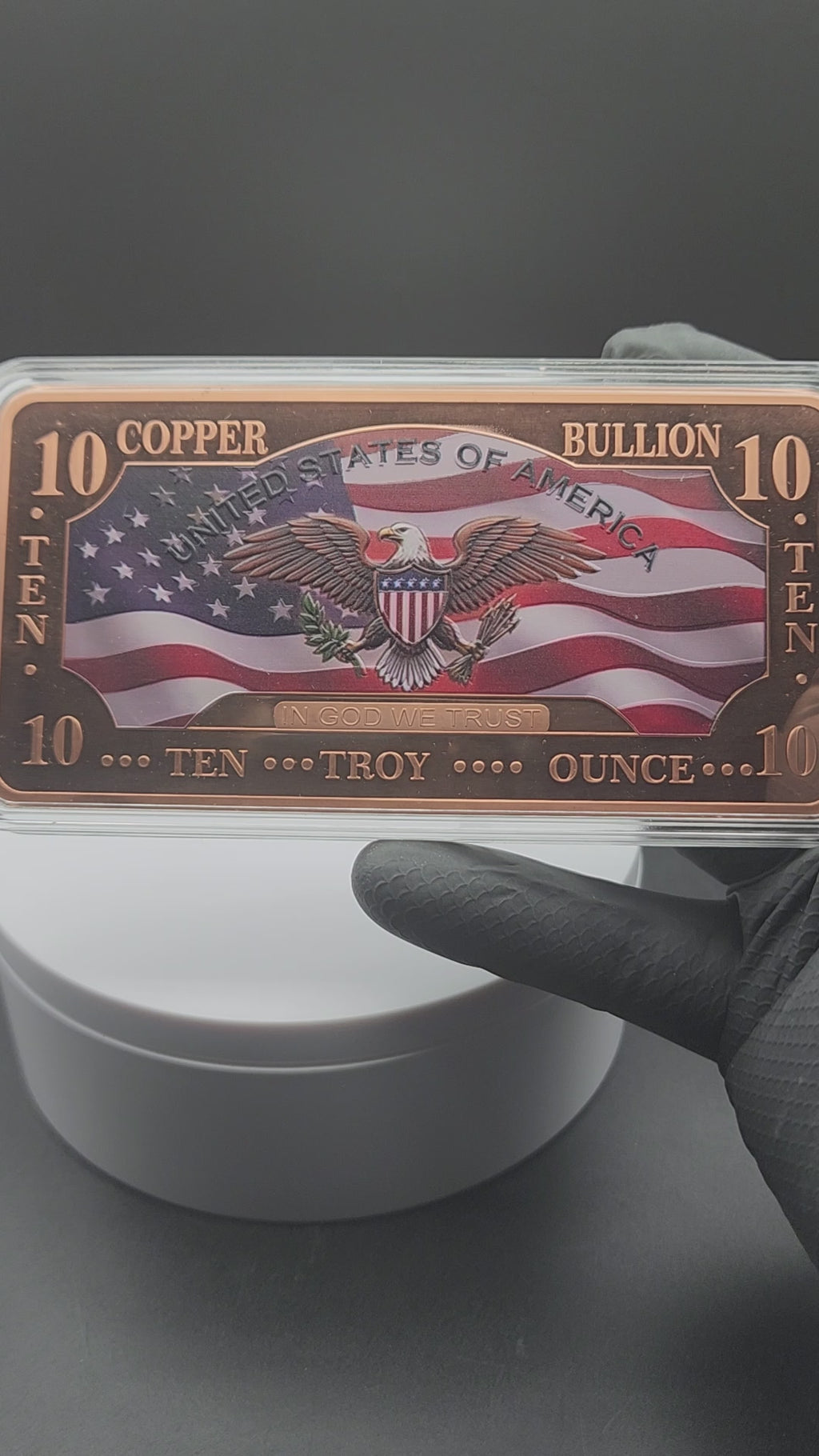 2026 George Washington Crosses the Delaware 10oz .999 Copper Bar