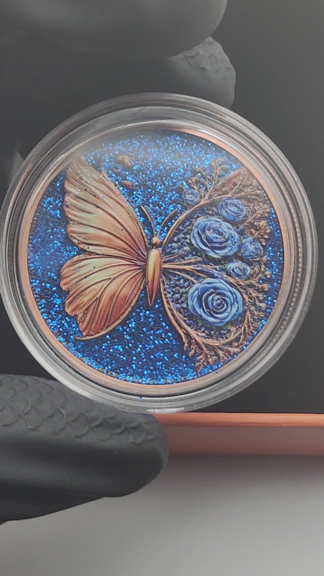 Metalmorphosis Butterfly 1 oz Copper Round