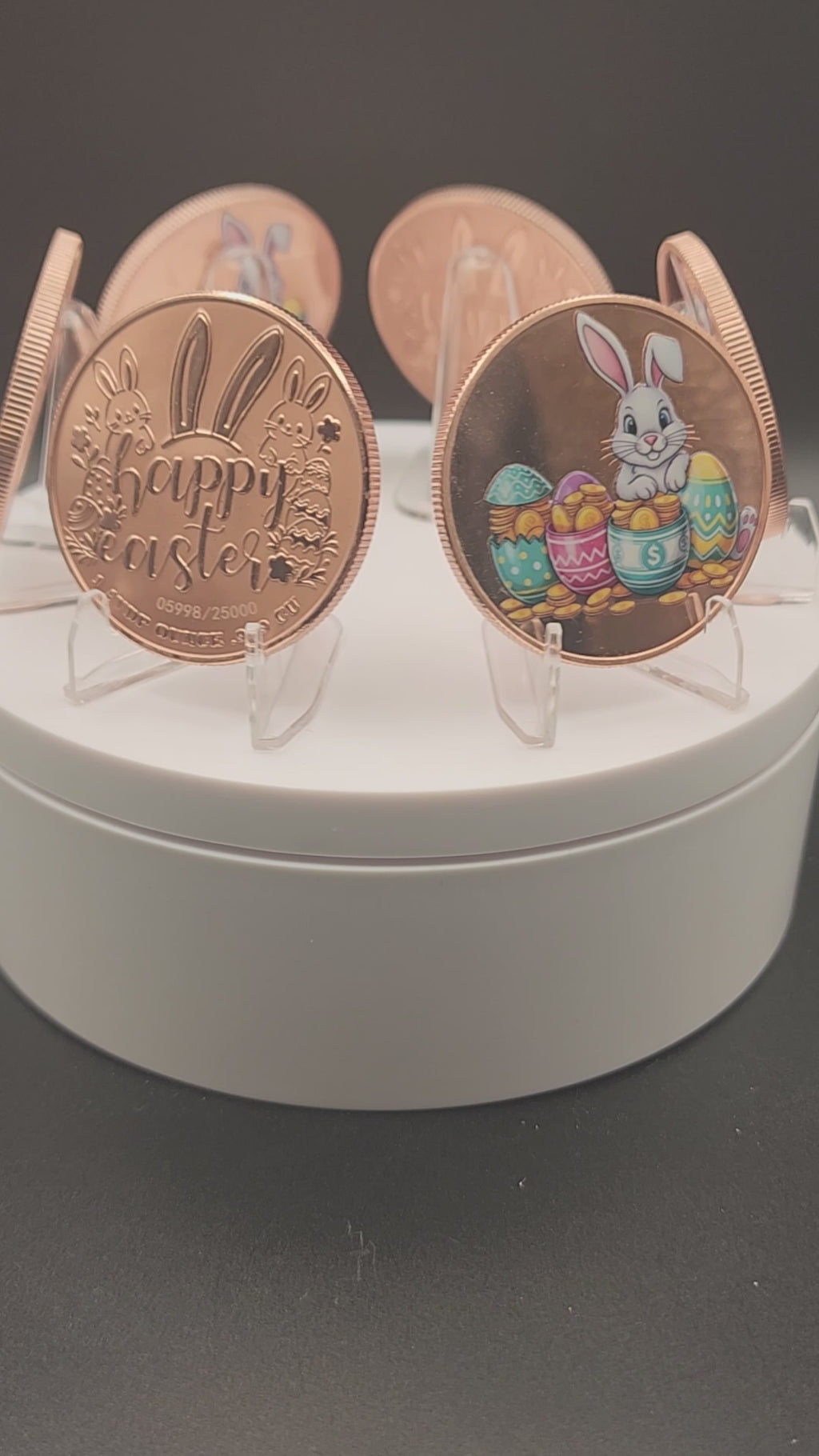 Easter Treasure Hunt 1 oz Proof Colorized Copper