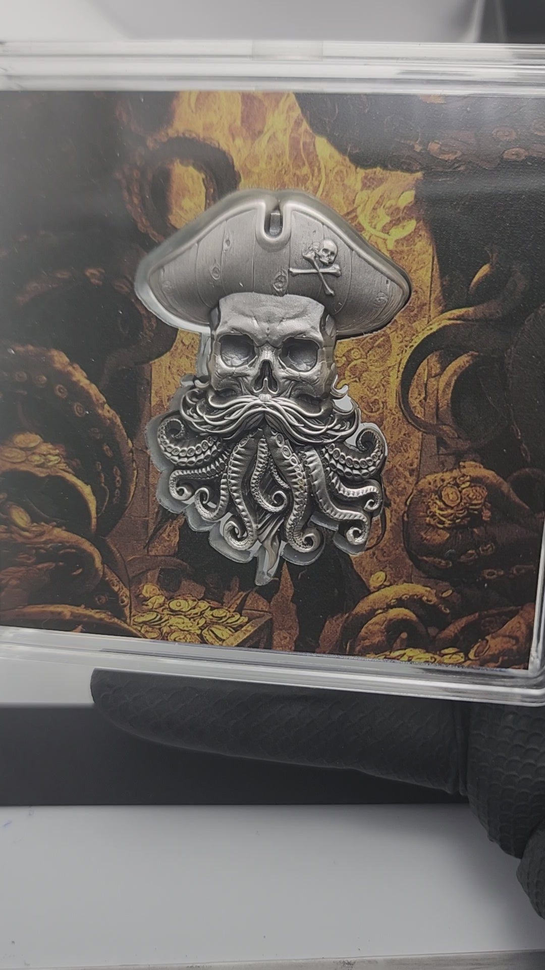 2026 Cameroon Legend of Davy Jones 2 oz Silver Coin