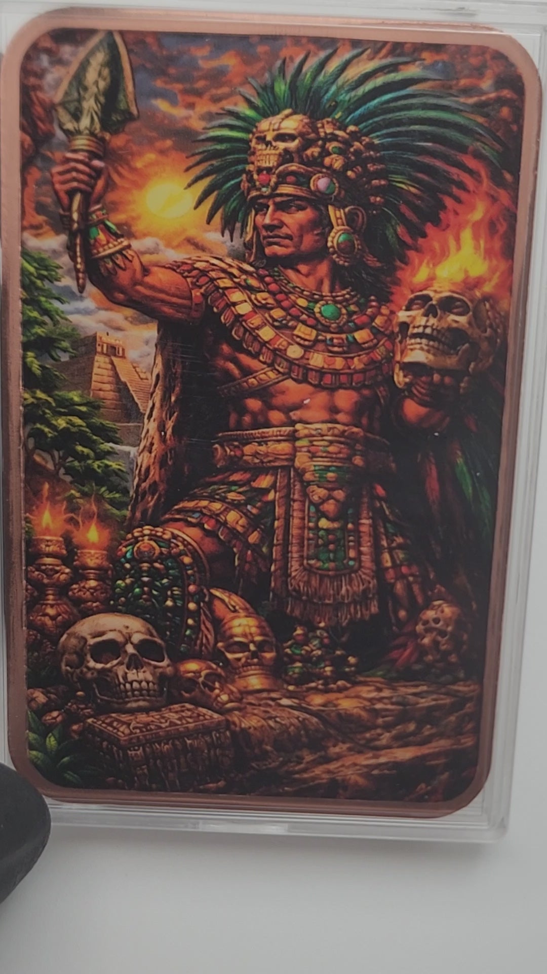Aztec Ritual 5 oz Copper Bar