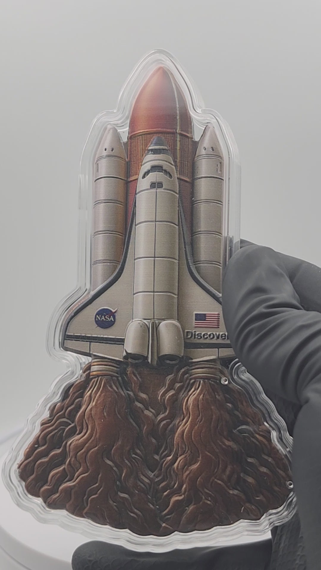 2026 Space Shuttle 10 Ounce Colorized Copper in Capsule