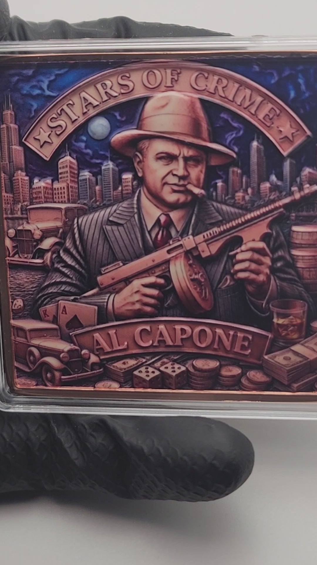 2026 Stars of Crime – Al Capone 5 oz Copper Bar