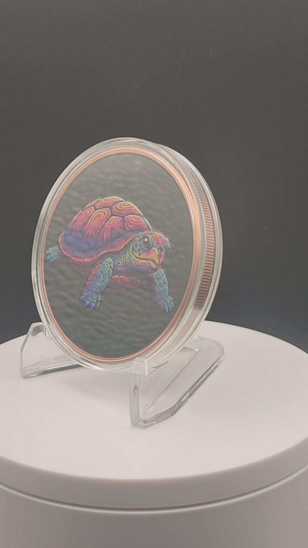 Mystic Series - Turtle 5 oz Copper Round