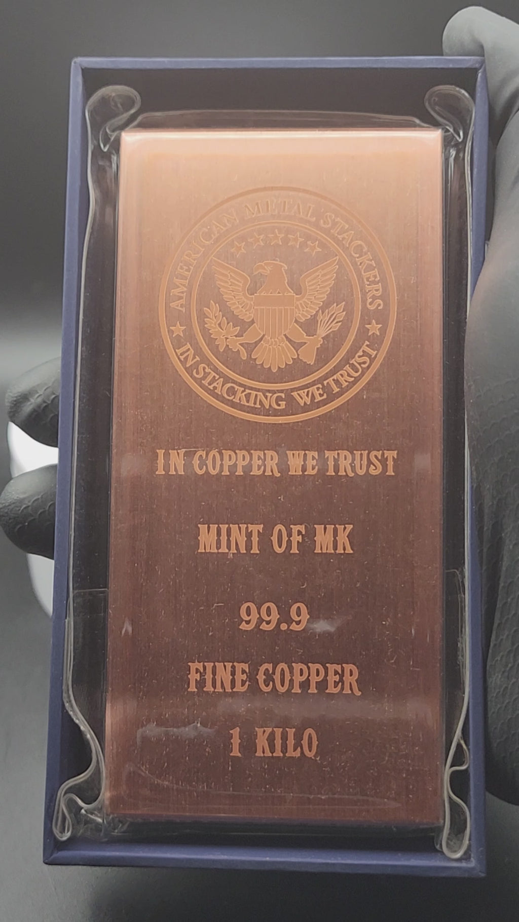 Mint of MK Kilo Copper Bar