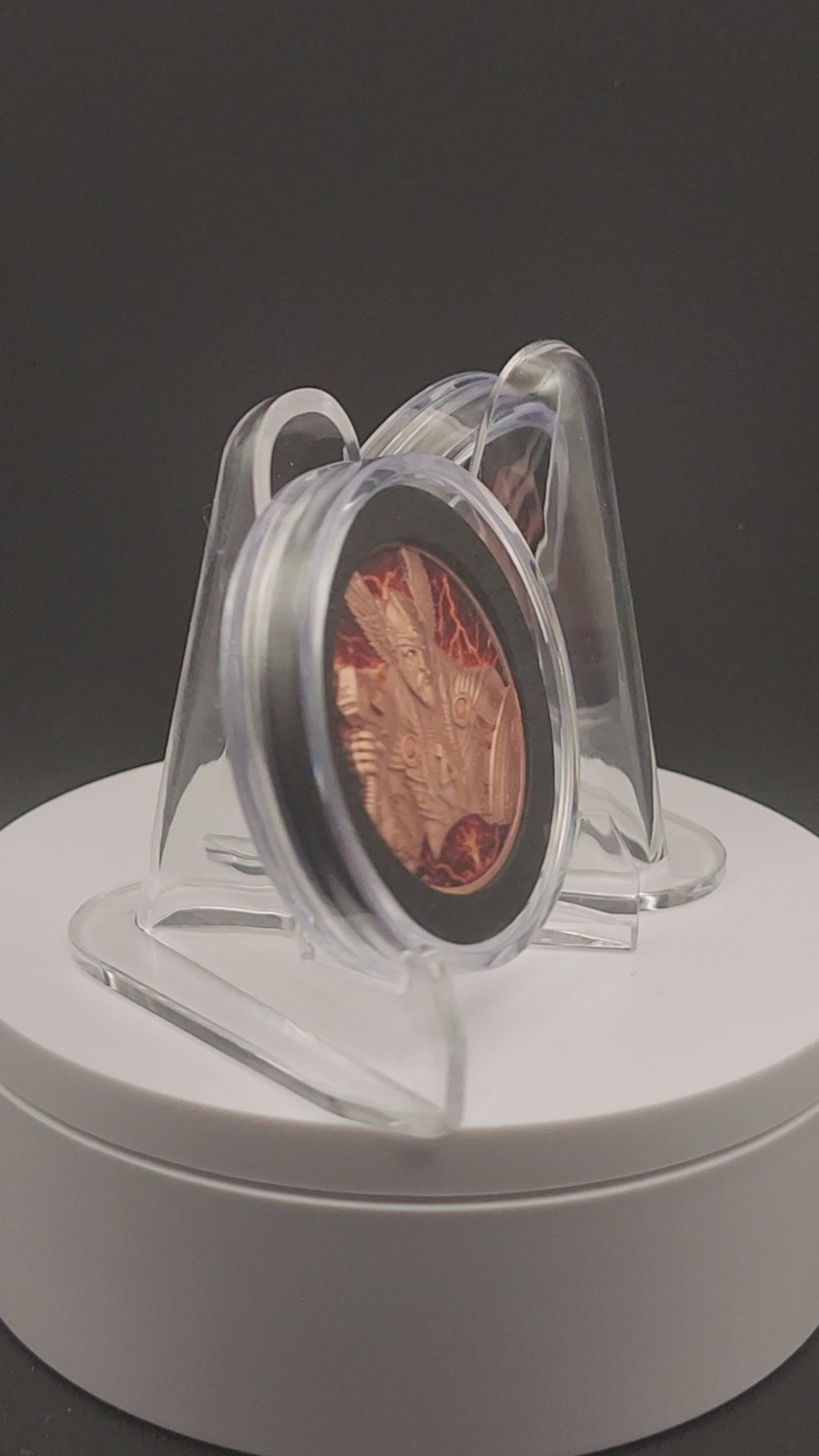 2025 Future In The Myths - THOR  1oz Copper Hi-Relief Round UV Reactive