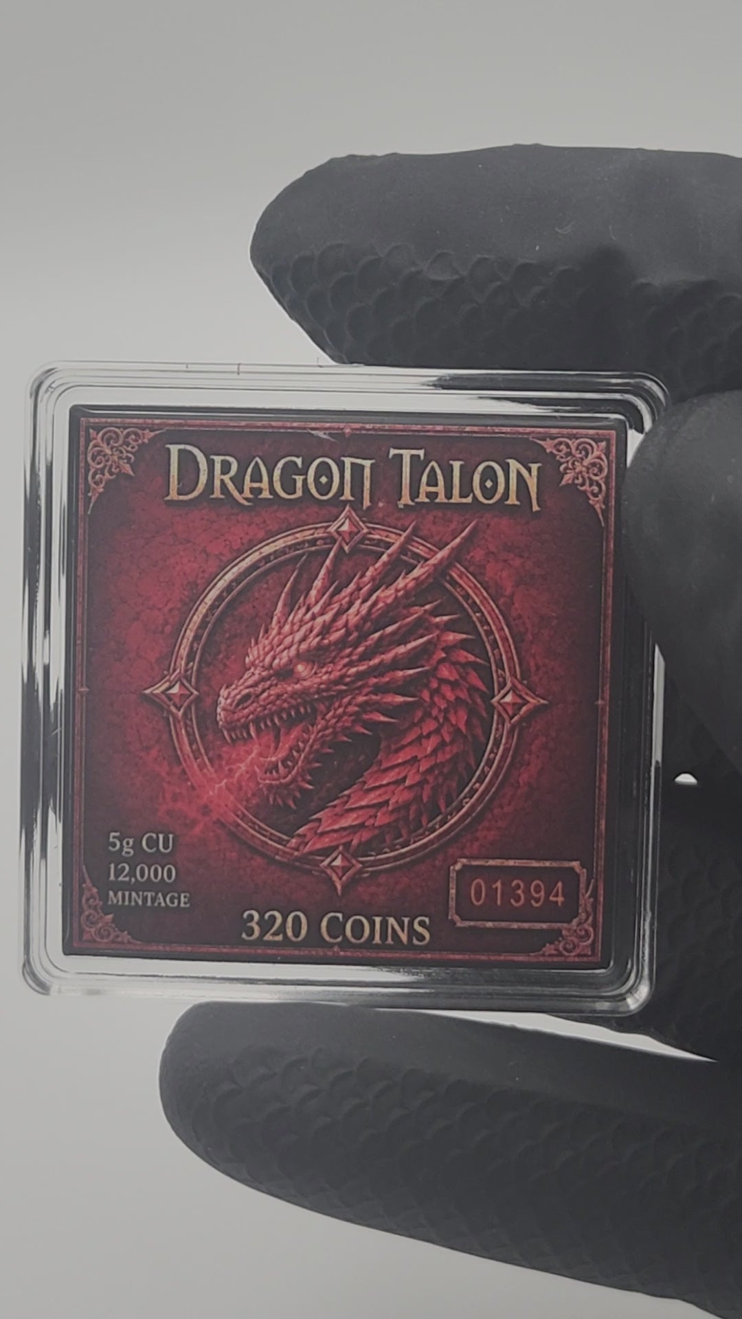 Dragon Talon 5gram Copper Throwing Star 320 Coins Exclusive
