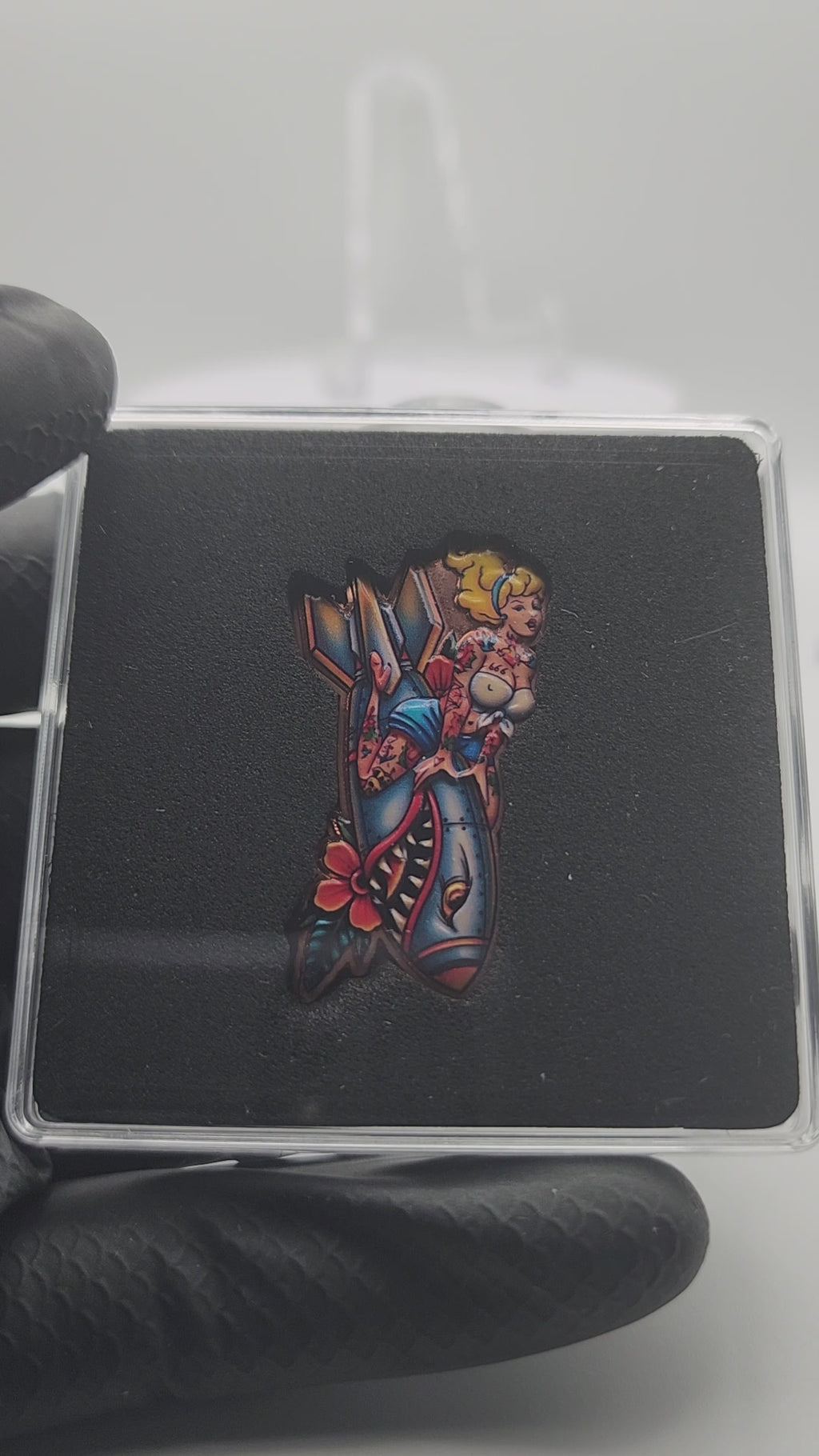 Bomber Girl 1oz Copper Medal