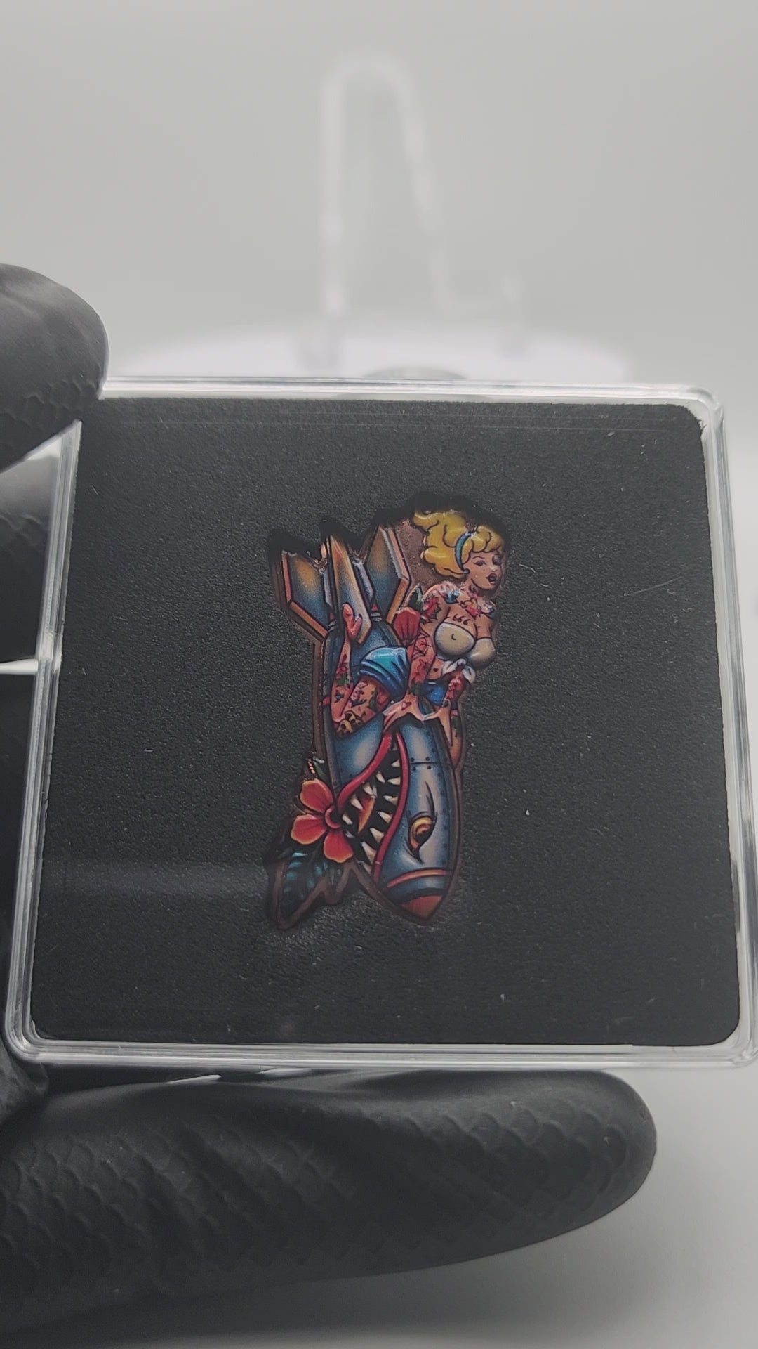 Bomber Girl 1oz Copper Medal