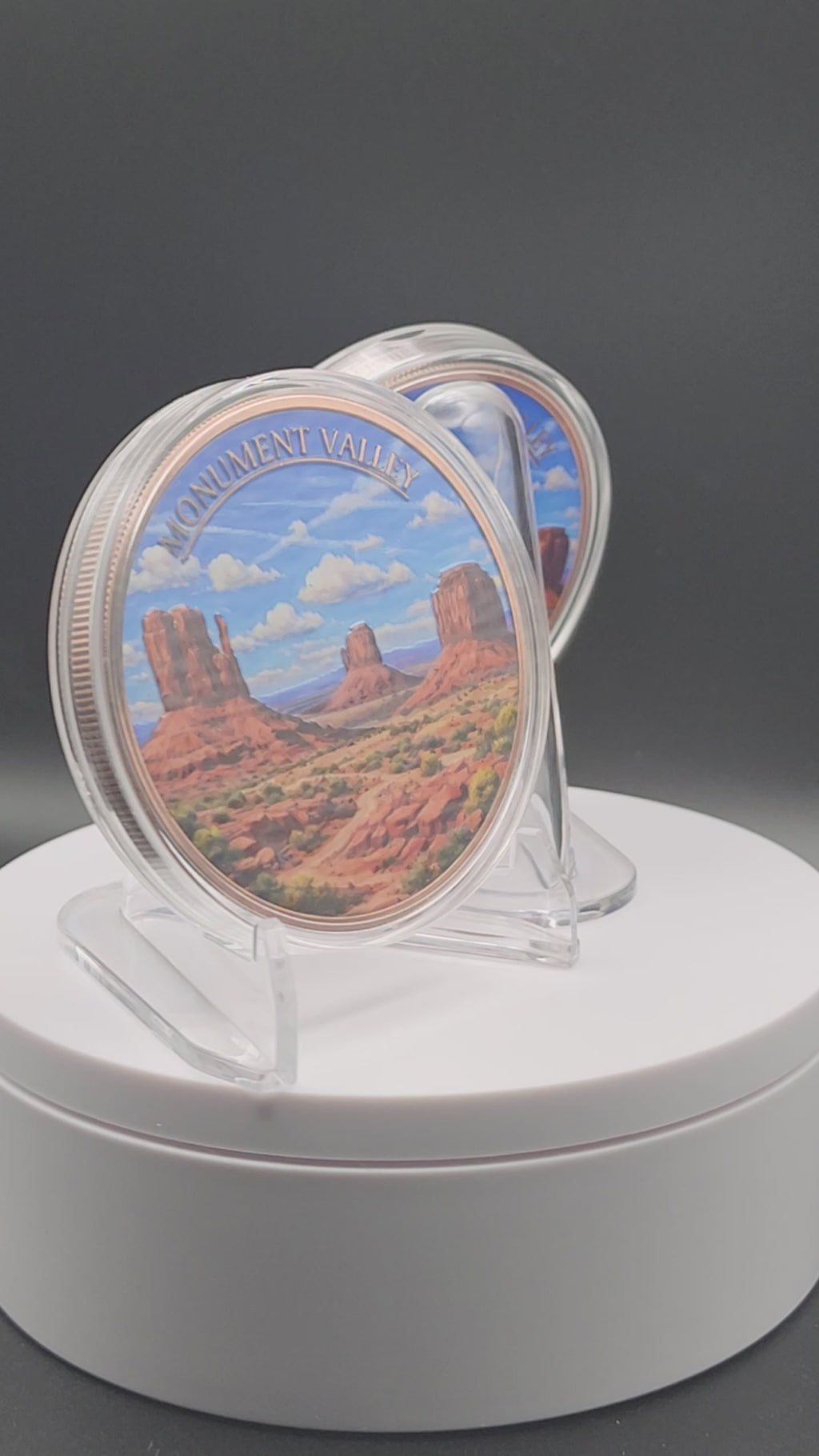 Natural Wonders Series - Monument Valley 5oz Copper Round