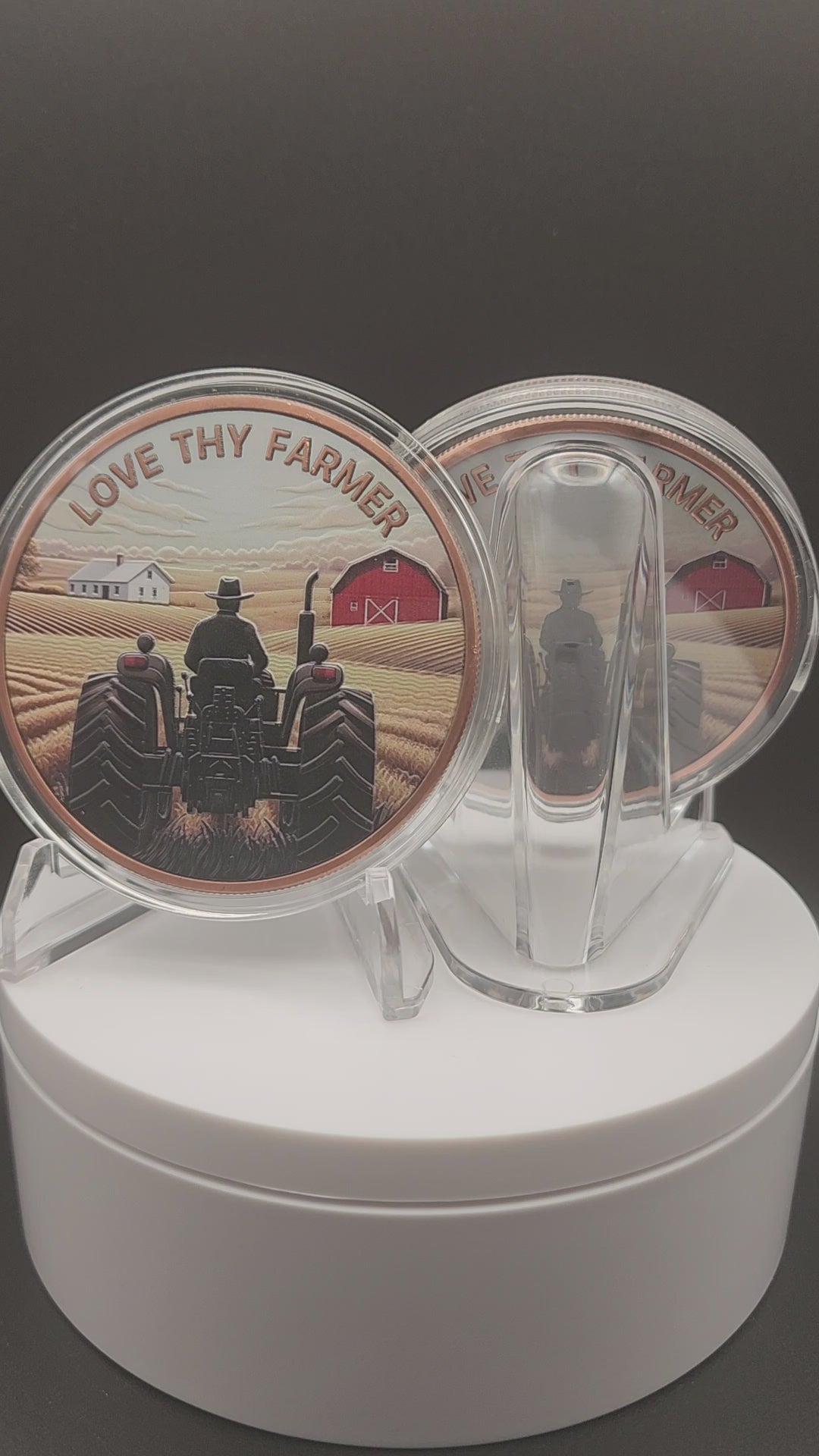 Life Is Better on the Farm 5oz Copper Round