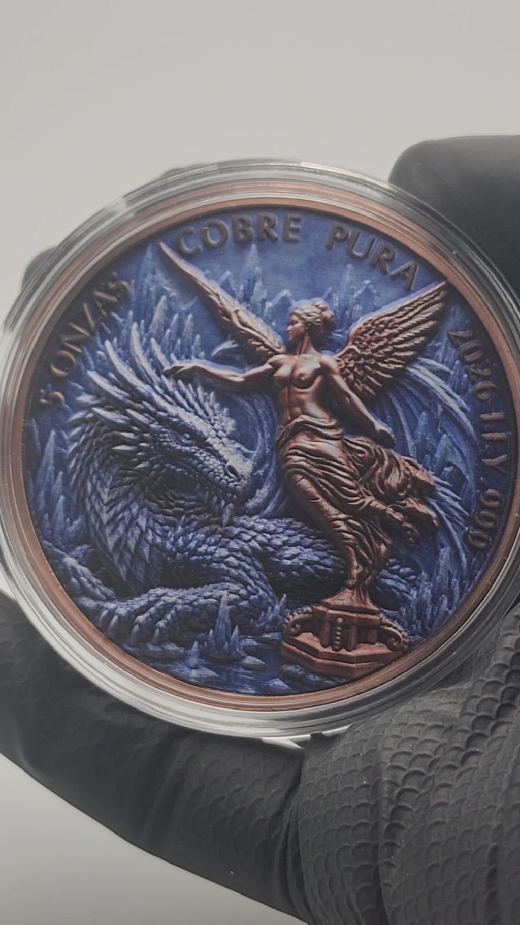 Ice Dragon Libertad Tribute | 5 oz Copper Round