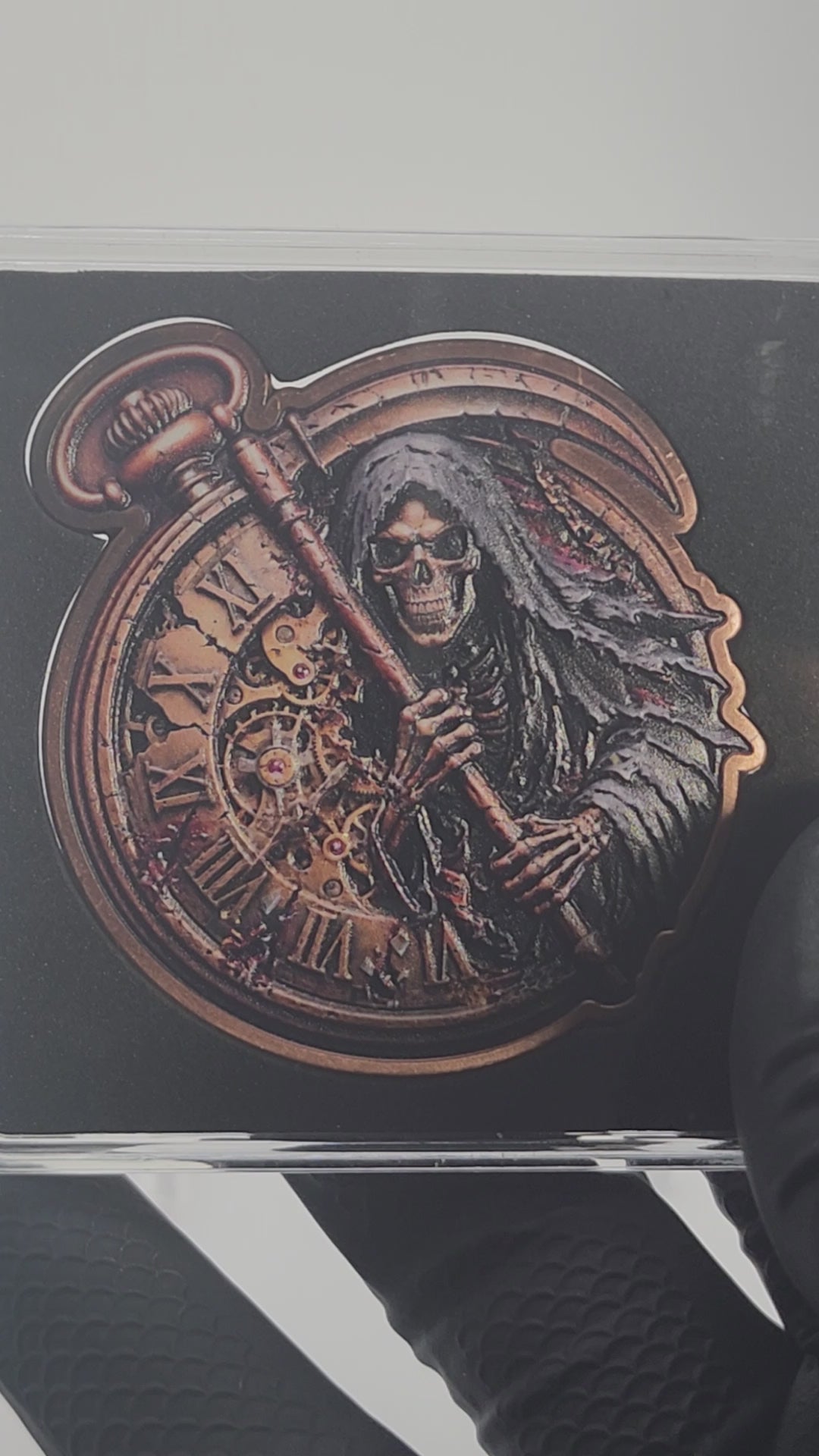 Out of Time: Grim Reaper | 2 oz Copper by 320 Coins