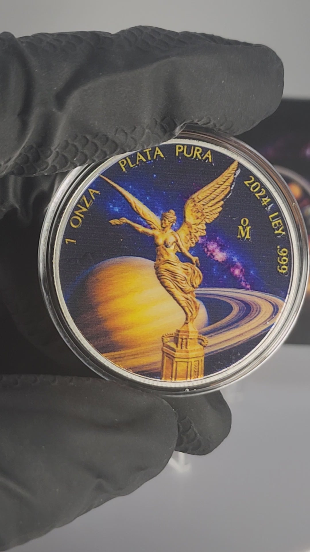 2024 Mexico Libertad Saturno Edition 1 oz Silver Coin