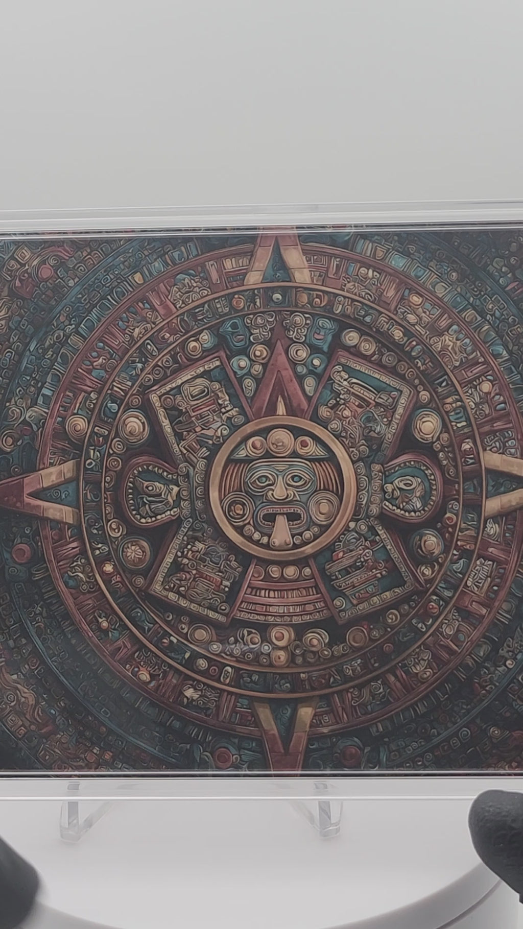 2026 Ghana Aztec Calendar 5g .999 Silver Foil