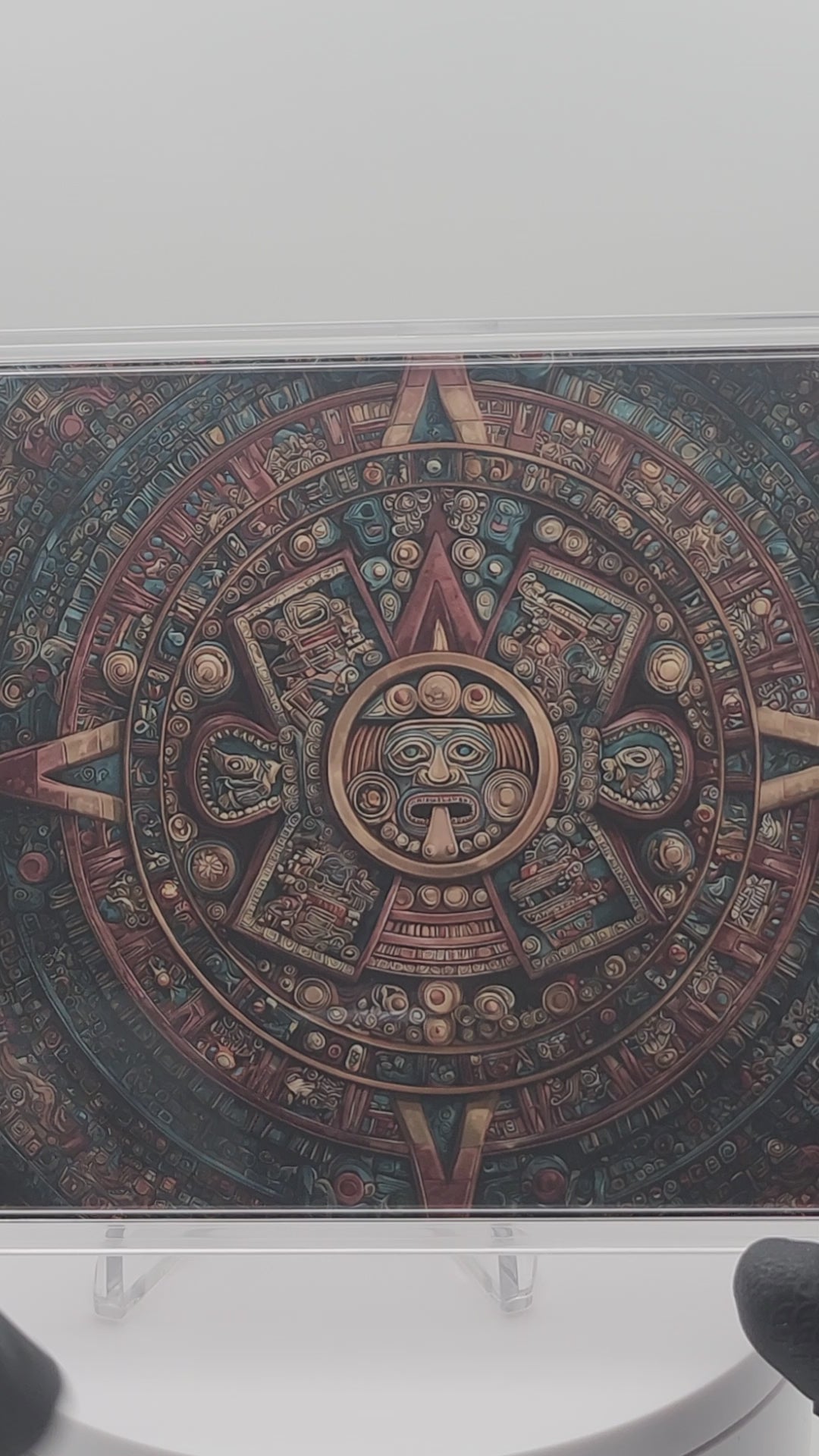 2026 Ghana Aztec Calendar 5g .999 Silver Foil