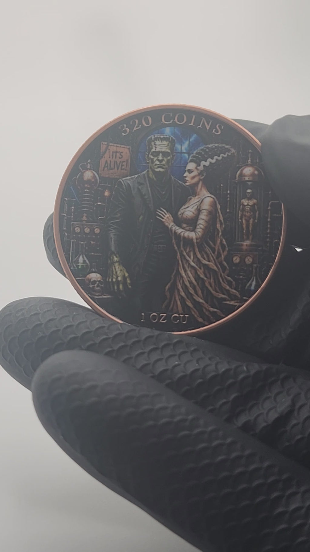 Frankie’s Bride | 1 oz Colorized Copper Libertad Tribute