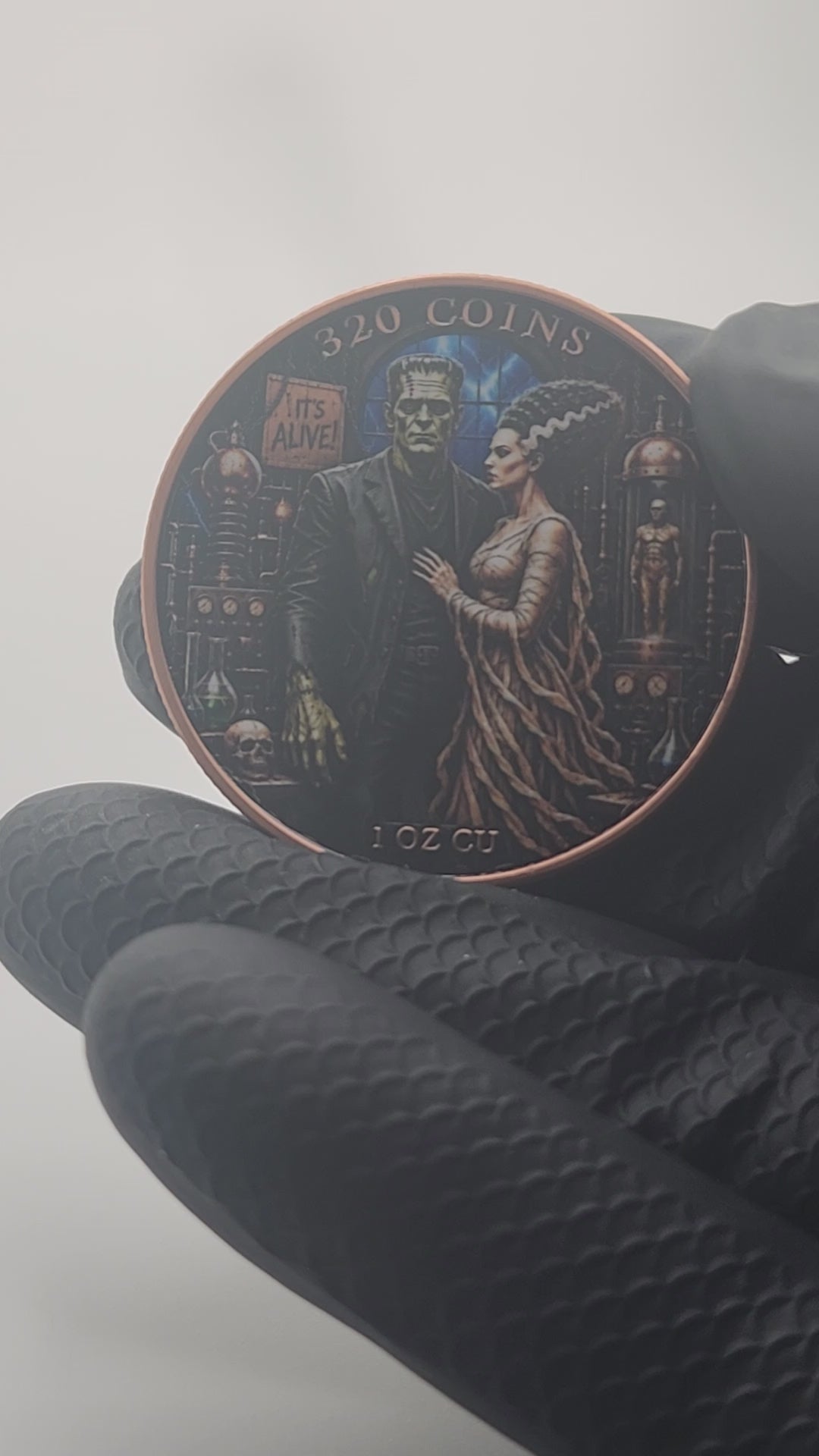 Frankie’s Bride | 1 oz Colorized Copper Libertad Tribute