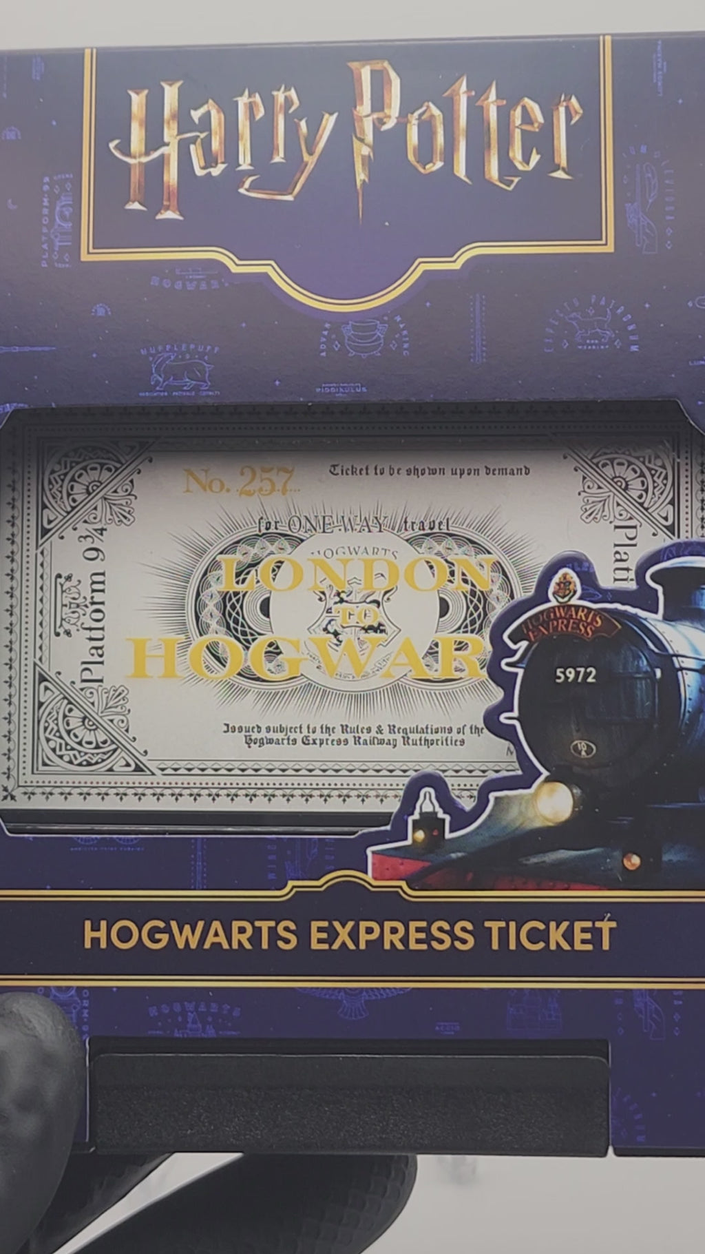 2026 Samoa Harry Potter Hogwarts Express Ticket 3g Silver Foil Coin