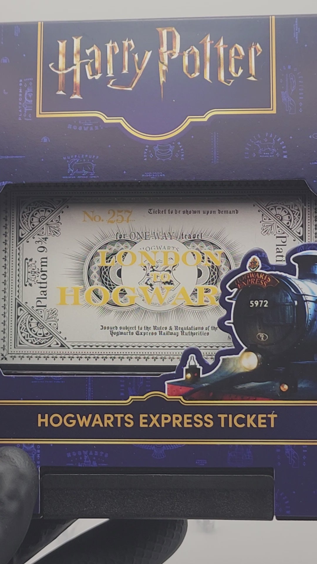2026 Samoa Harry Potter Hogwarts Express Ticket 3g Silver Foil Coin