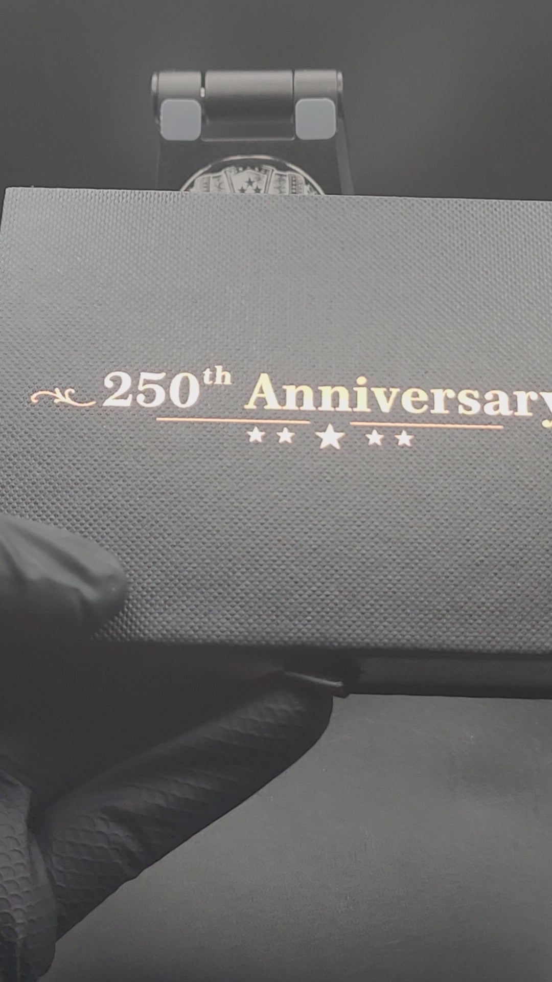 250th Anniversary 2.5 oz Copper 3D Revolver