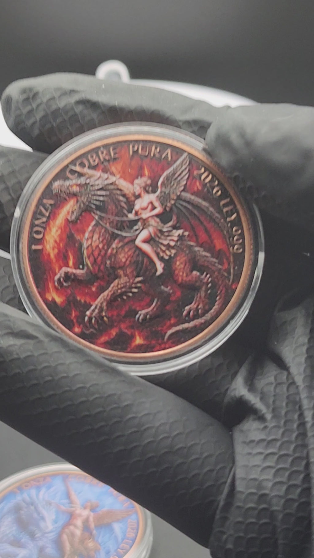 Fire and Ice Libertad Tribute Set 2x1oz Copper Rounds