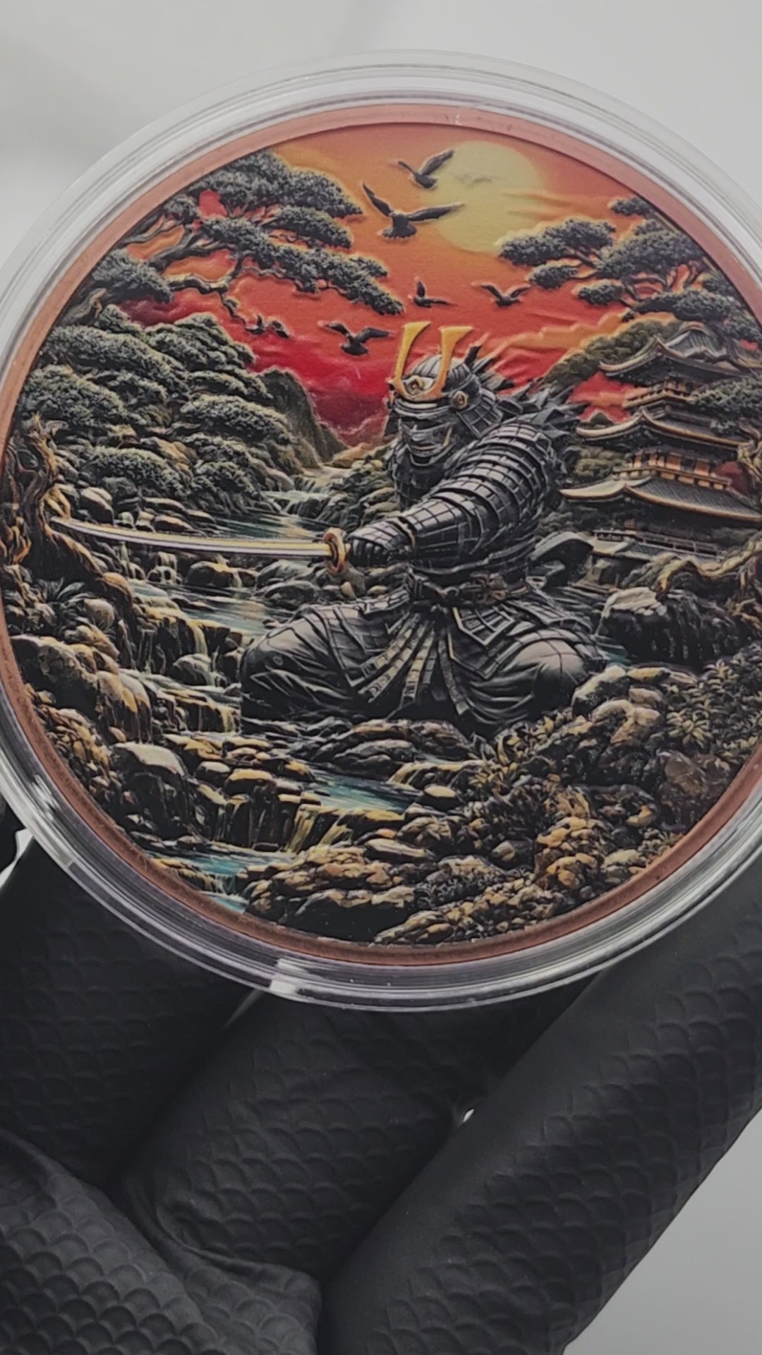 Ancient Warriors - Samurai 5 oz Copper Round