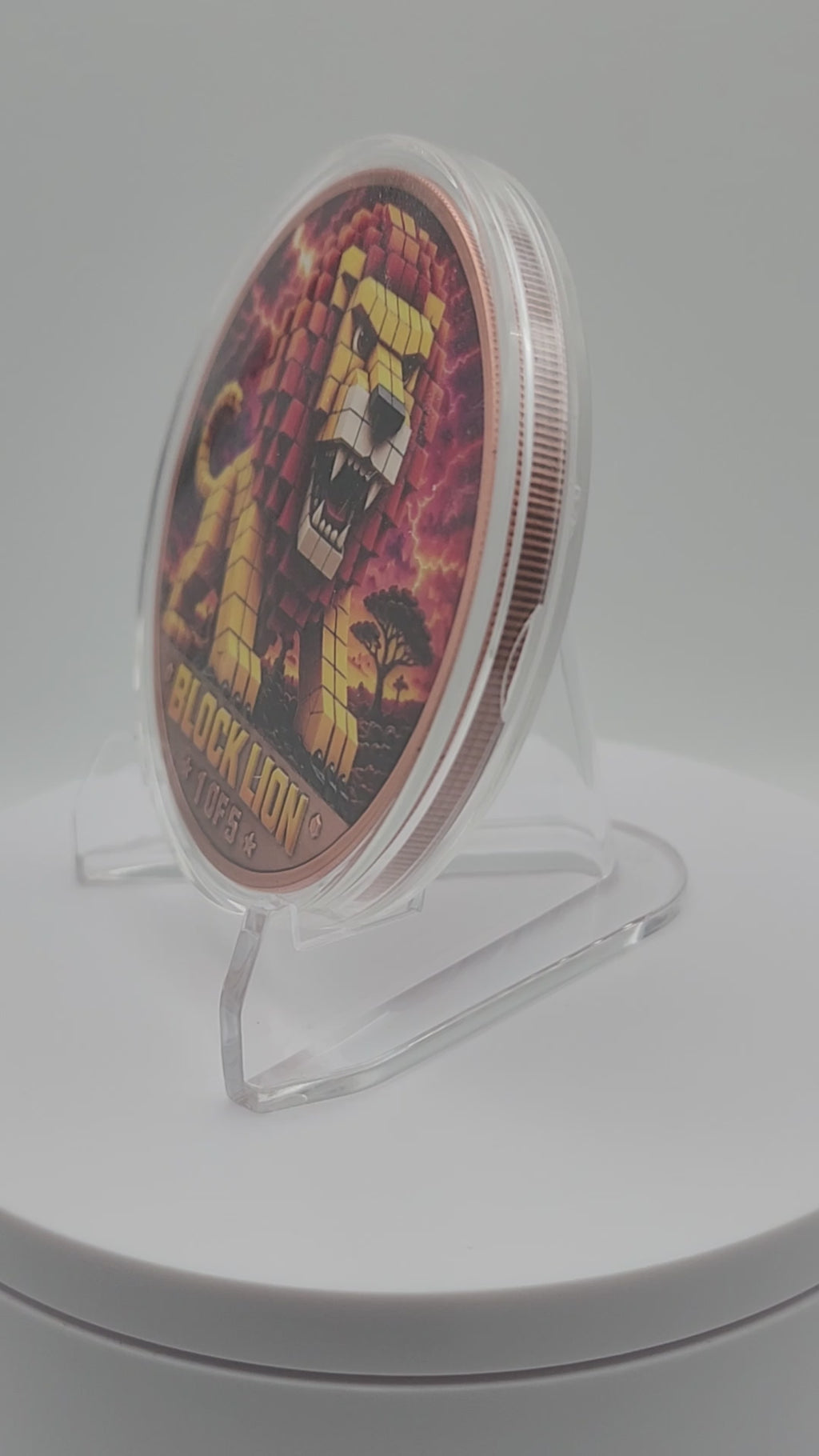 2026 Block Lion 5 oz Copper Round | Series First