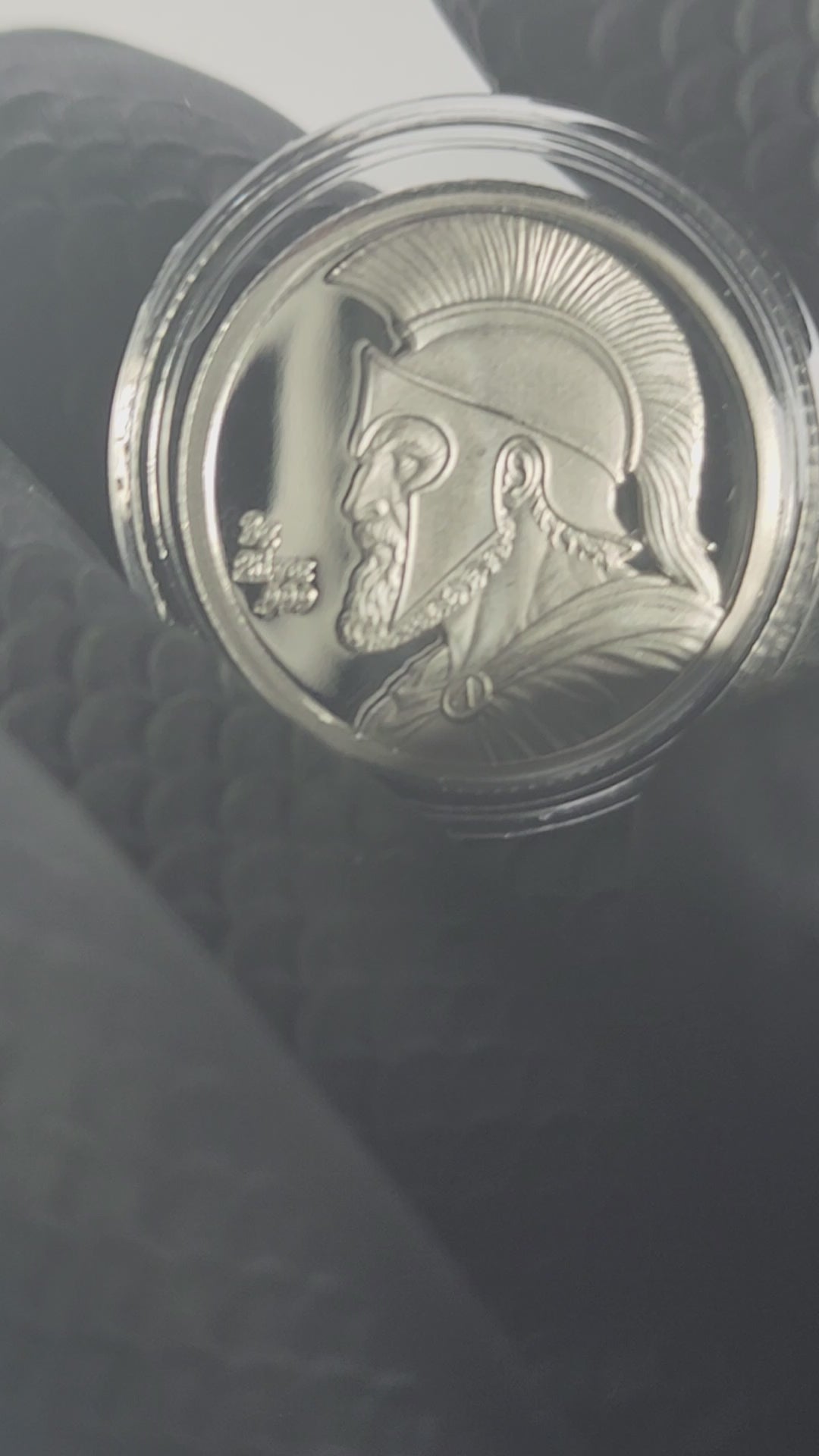 2026 King Leonidas: Molon Labe | 3 g Silver Medal