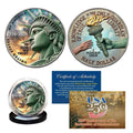 2026 Semiquincentennial Half Dollar - 250th Anniversary - Colorized Coin
